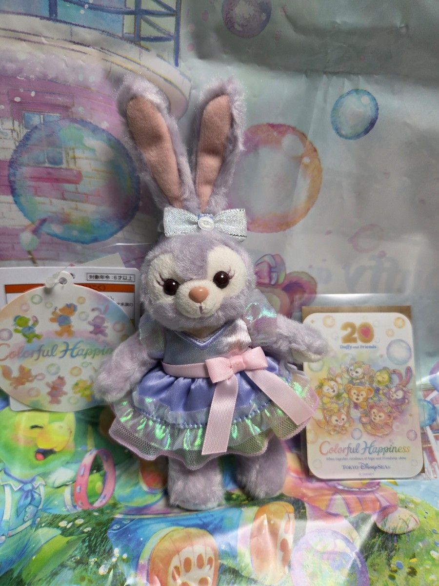 ステラルー リーナベル 20周年 ぬいぐるみバッジ ぬいぐるみチャーム