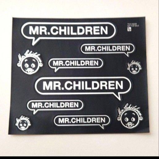 Mr.Children サイン ステッカー メンバー全員ver Mr.Children ミスチル