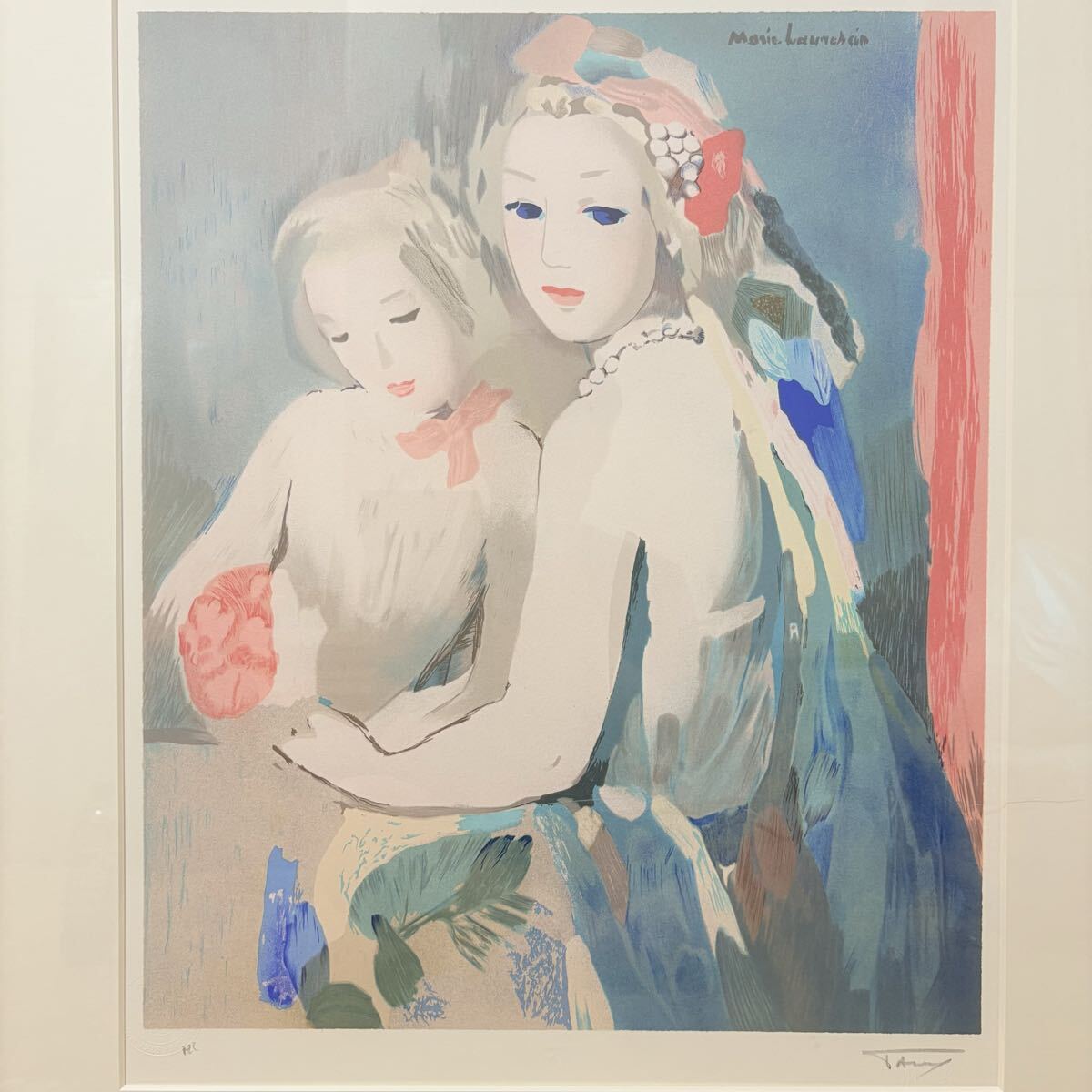 Yahoo!オークション -「マリーローランサン リトグラフ」(版画) (美術