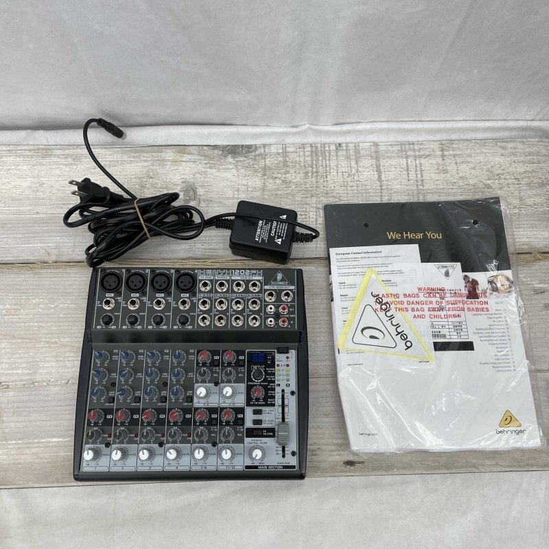 Yahoo!オークション -「behringer xenyx 1202fx」の落札相場・落札価格