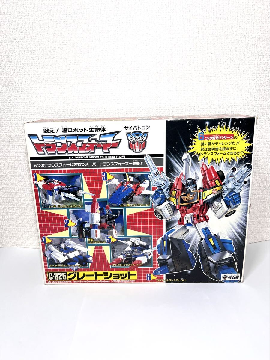 ✨[激レア] 当時物✨ トランスフォーマーV グレートショット Yahoo