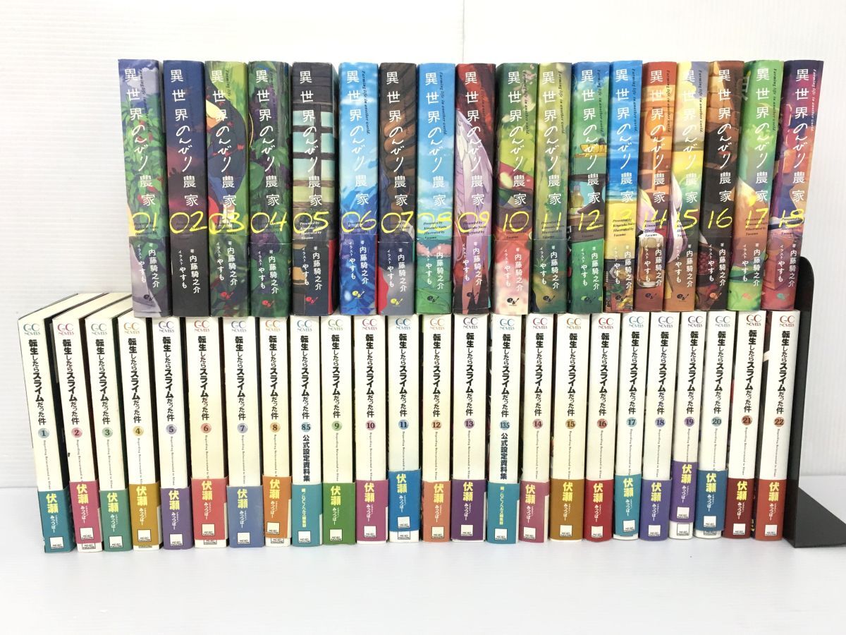 転生したらスライムだった件 小説 1〜17巻＋8.5巻18冊