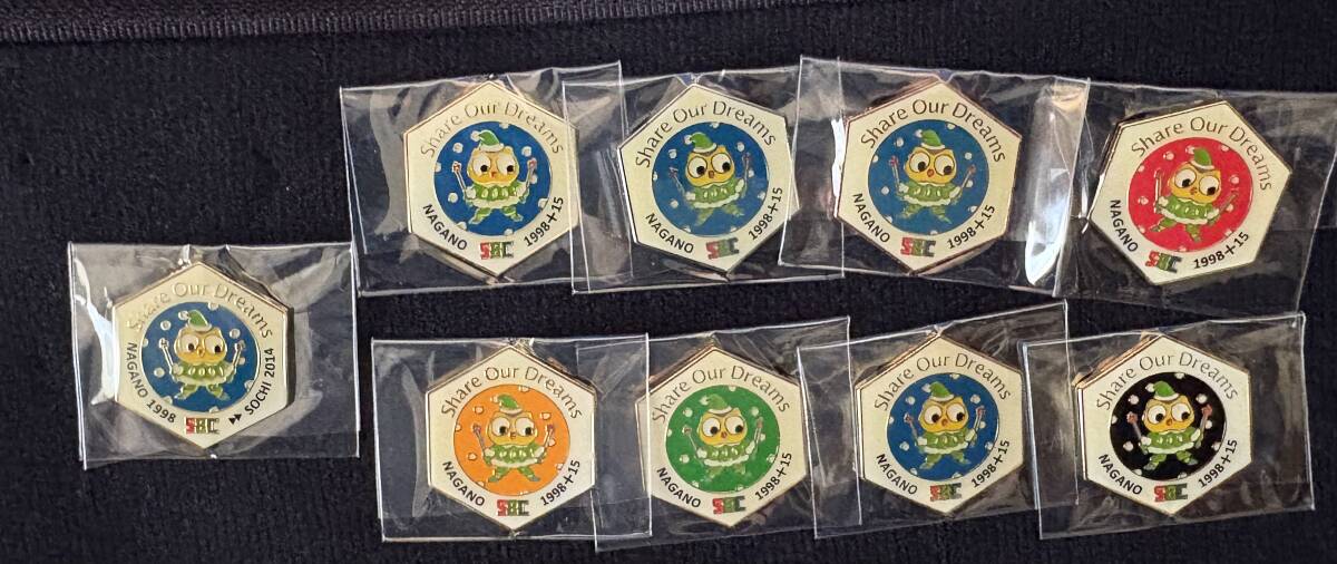 1998ナガノオリンピック帯留め 1998長野オリンピック 帯留め⁄招致