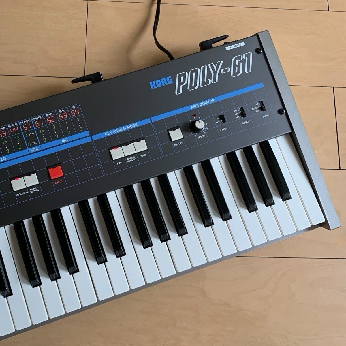 KORG Polysix アナログシンセサイザー 61鍵 Yahoo!オークション