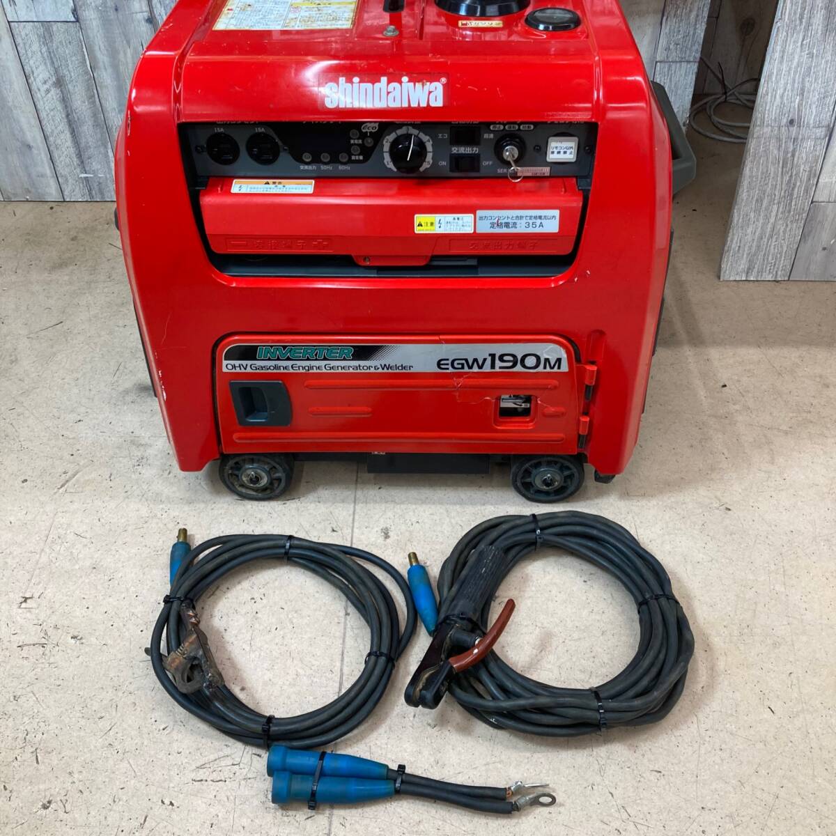 引き取り限定】新ダイワ 溶接機 エンジン ウェルダー Yahoo