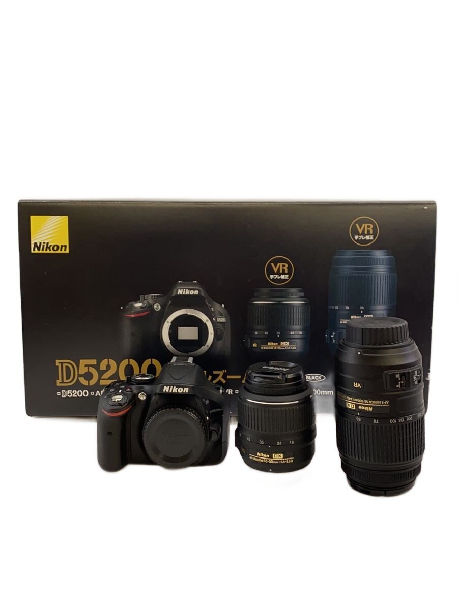 ニコン D5200 ダブルズームキット オークション比較 - 価格.com