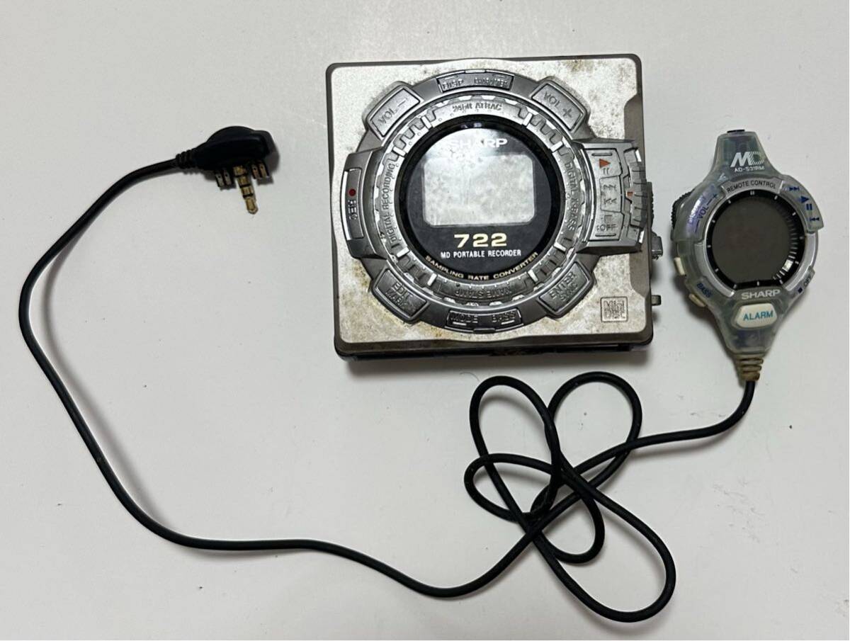 Yahoo!オークション -「722」(MDプレーヤー) (ポータブルプレーヤー)の