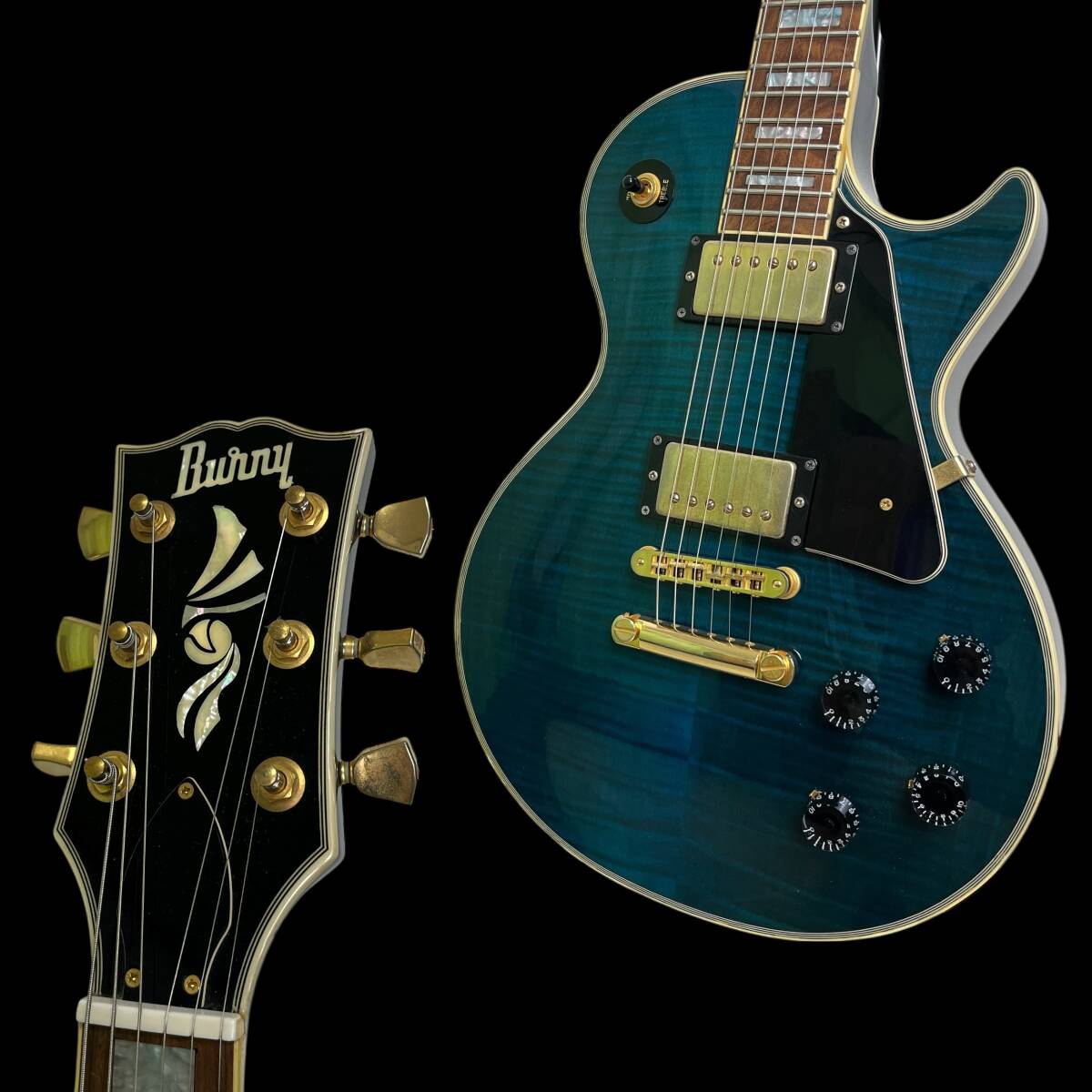 BURNY バーニー RLC-80 '24 ハードケース付き レスポール 美品 Yahoo