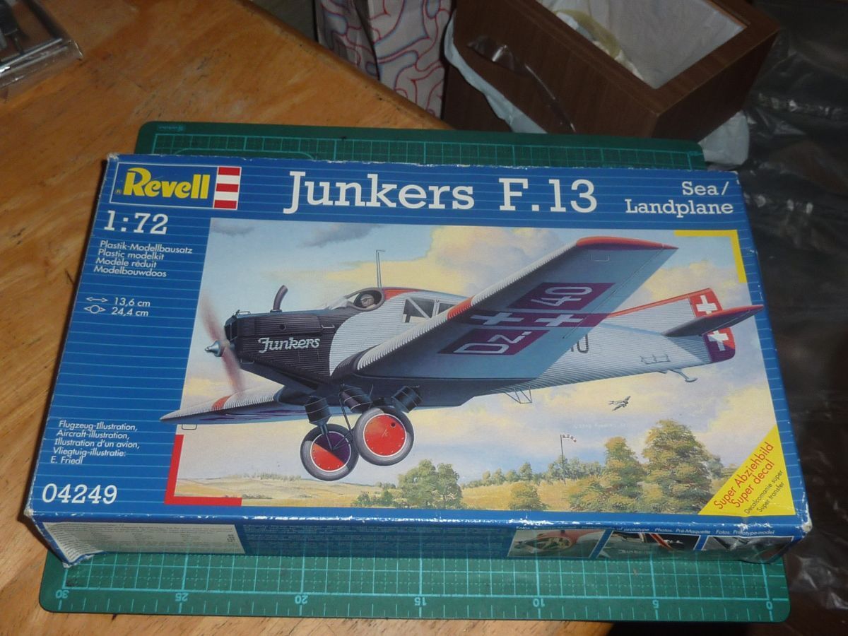 Yahoo!オークション -「ユンカース f13」(プラモデル) の落札相場