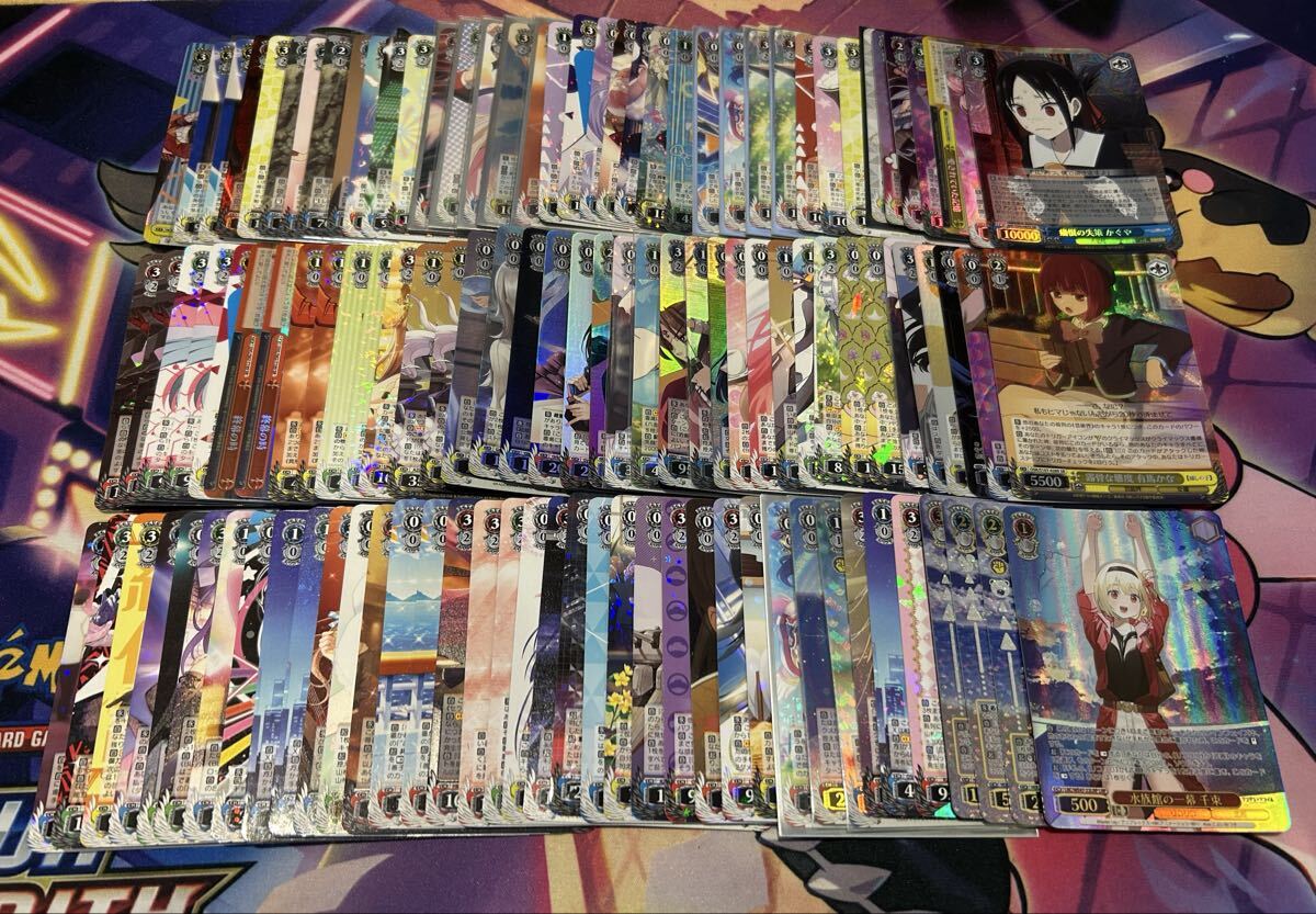 ヴァイスシュヴァルツ sr rrr spサイン ホイル まとめ売り 80枚