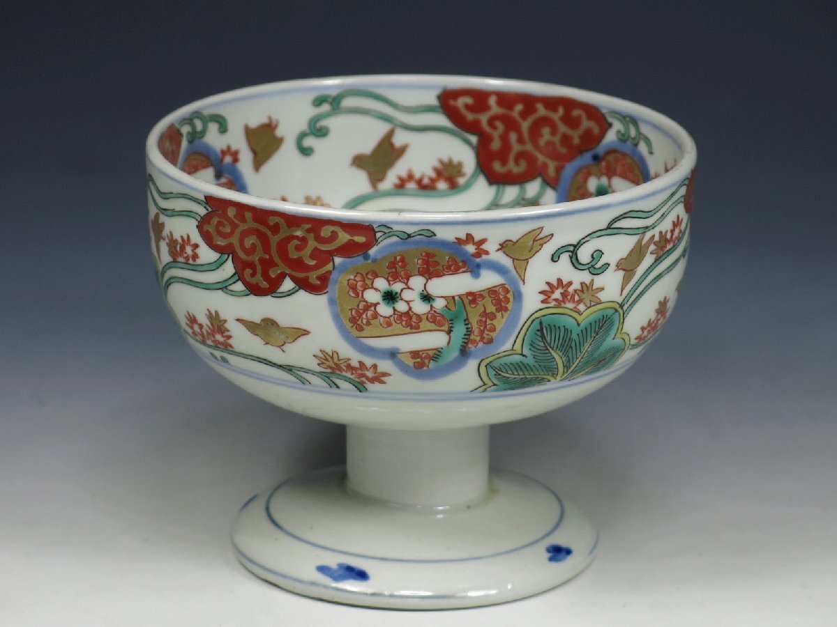 古伊万里 コウモリ柄 盃洗 古伊万里 染付小皿 蝙蝠文様 | Antique Shop