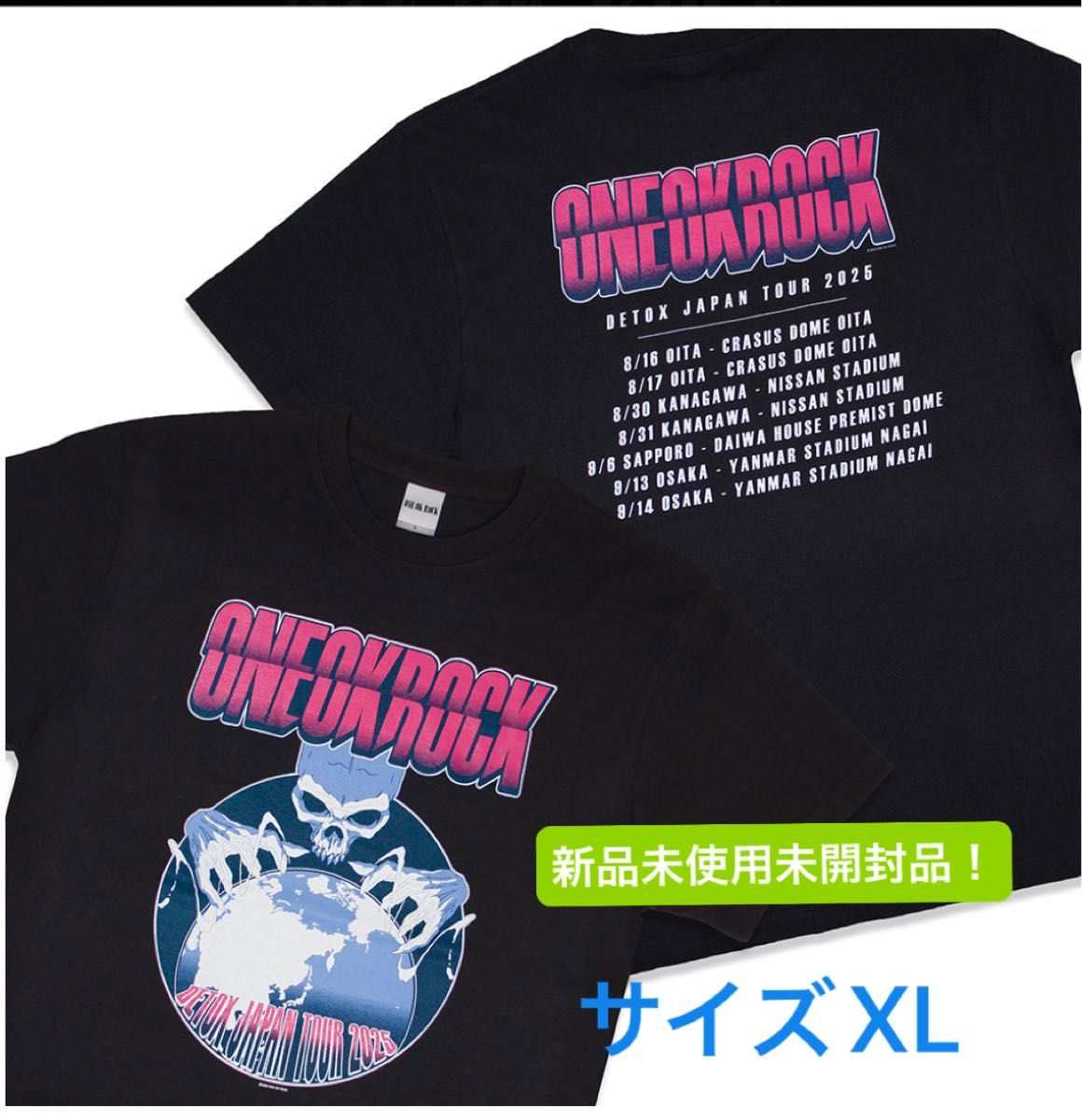 ONE OK ROCK・半袖TシャツM ワンオクロック 2015 JAPAN TOUR 幕張