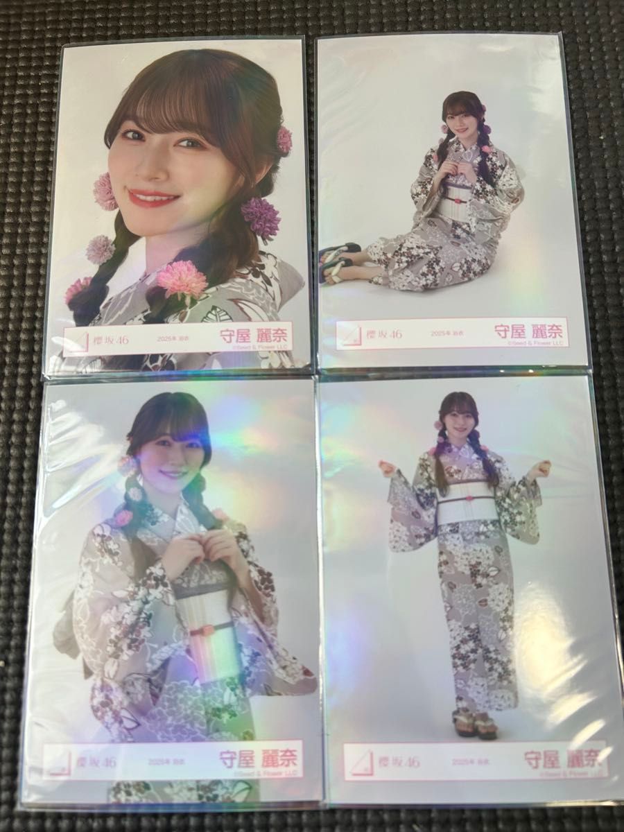 櫻坂 櫻坂46 生写真 2nd tour 東京ドーム 秋私服 守屋麗奈 コンプ