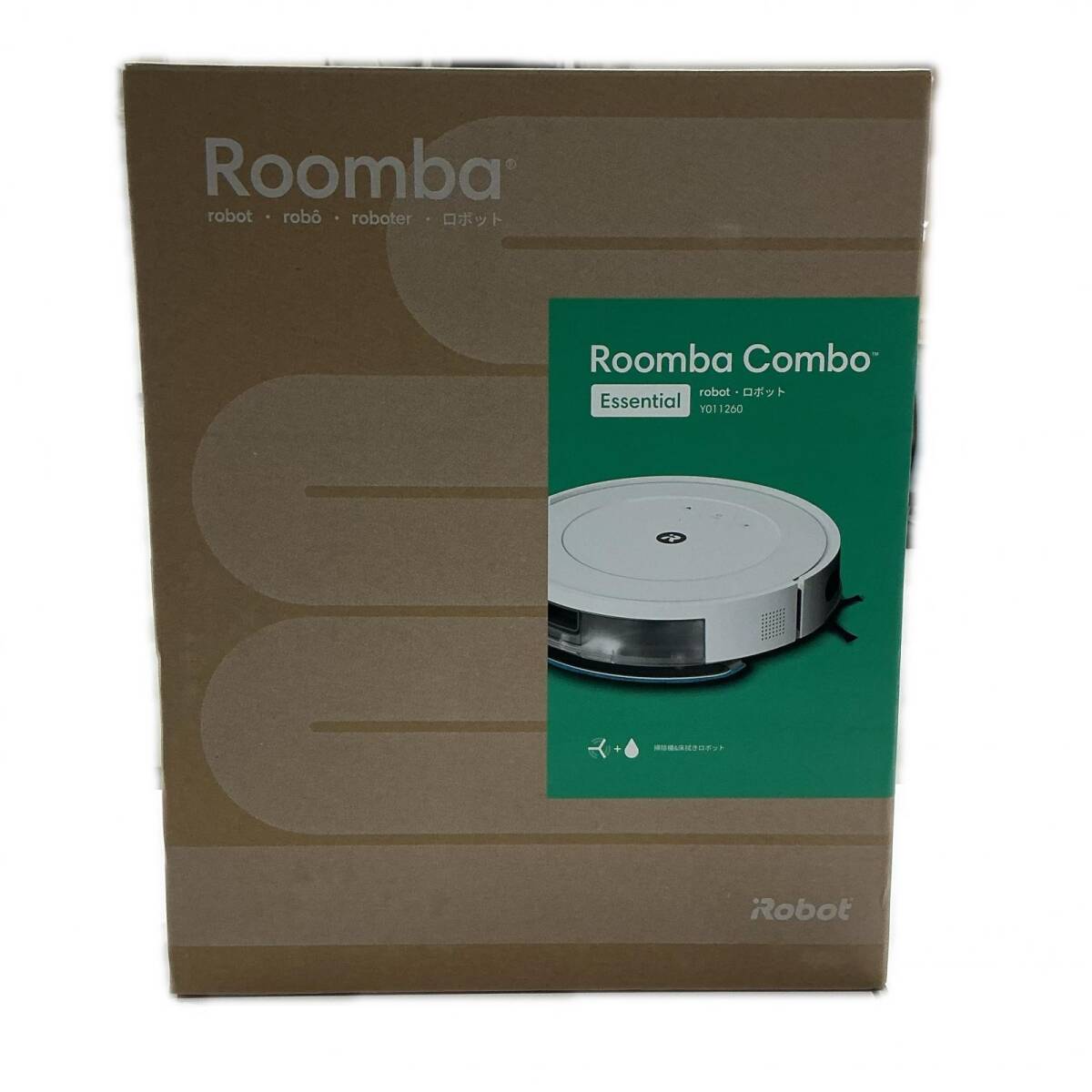 iRobot ルンバ コンボ Essential robot Y011260 [ホワイト