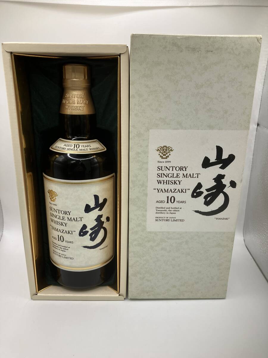 Yahoo!オークション -「山崎 10年」(ウイスキー) (アルコール)の落札
