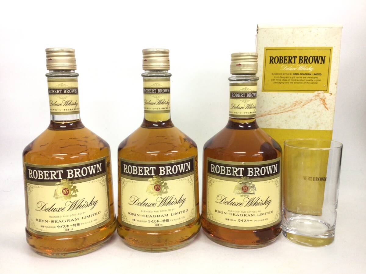 Yahoo!オークション -「ロバートブラウン ウイスキー」の落札相場