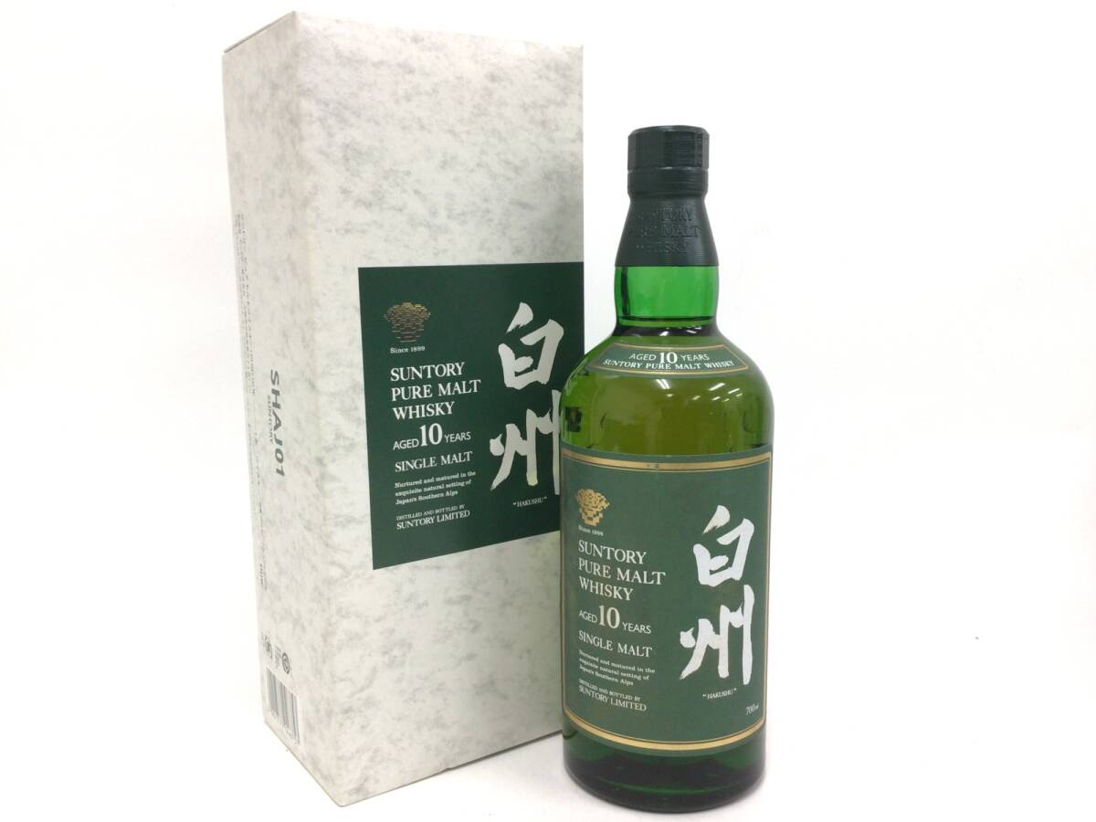 Yahoo!オークション -「サントリー白州10年」の落札相場・落札価格
