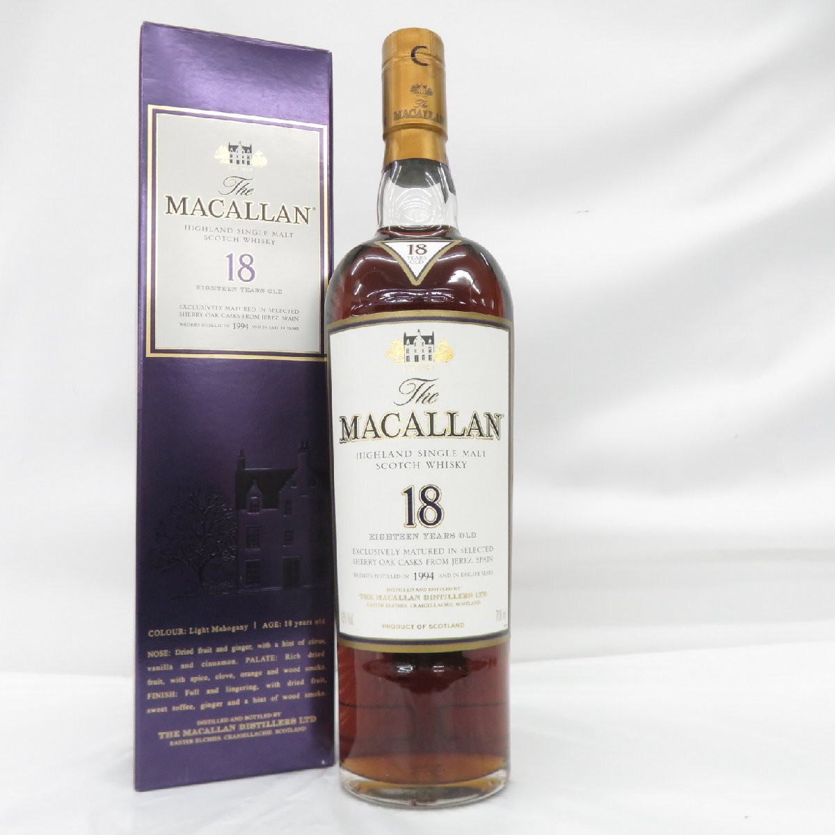 Yahoo!オークション -「マッカラン 18年 旧」の落札相場・落札価格