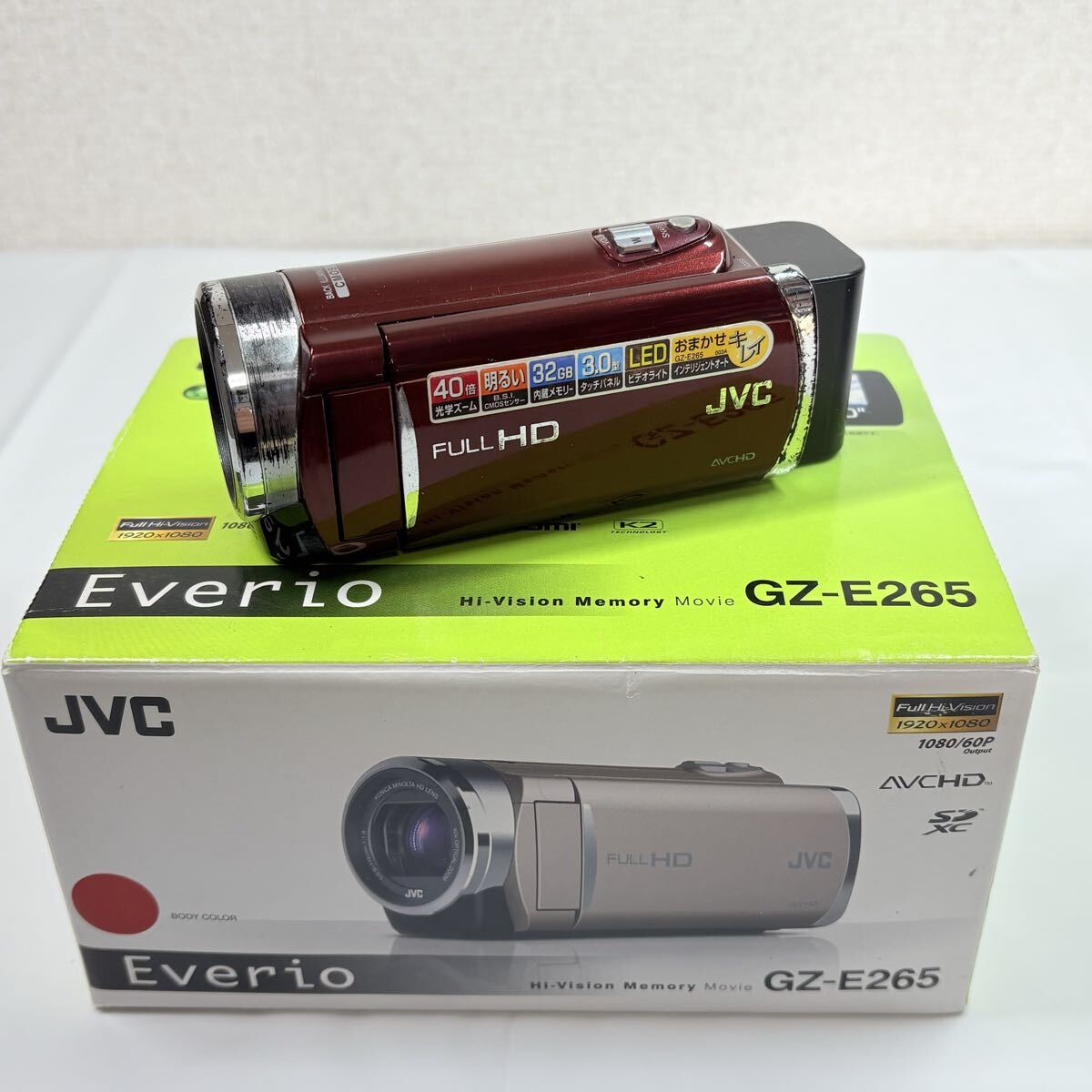 JVC Everio GZ-E265 オークション比較 - 価格.com