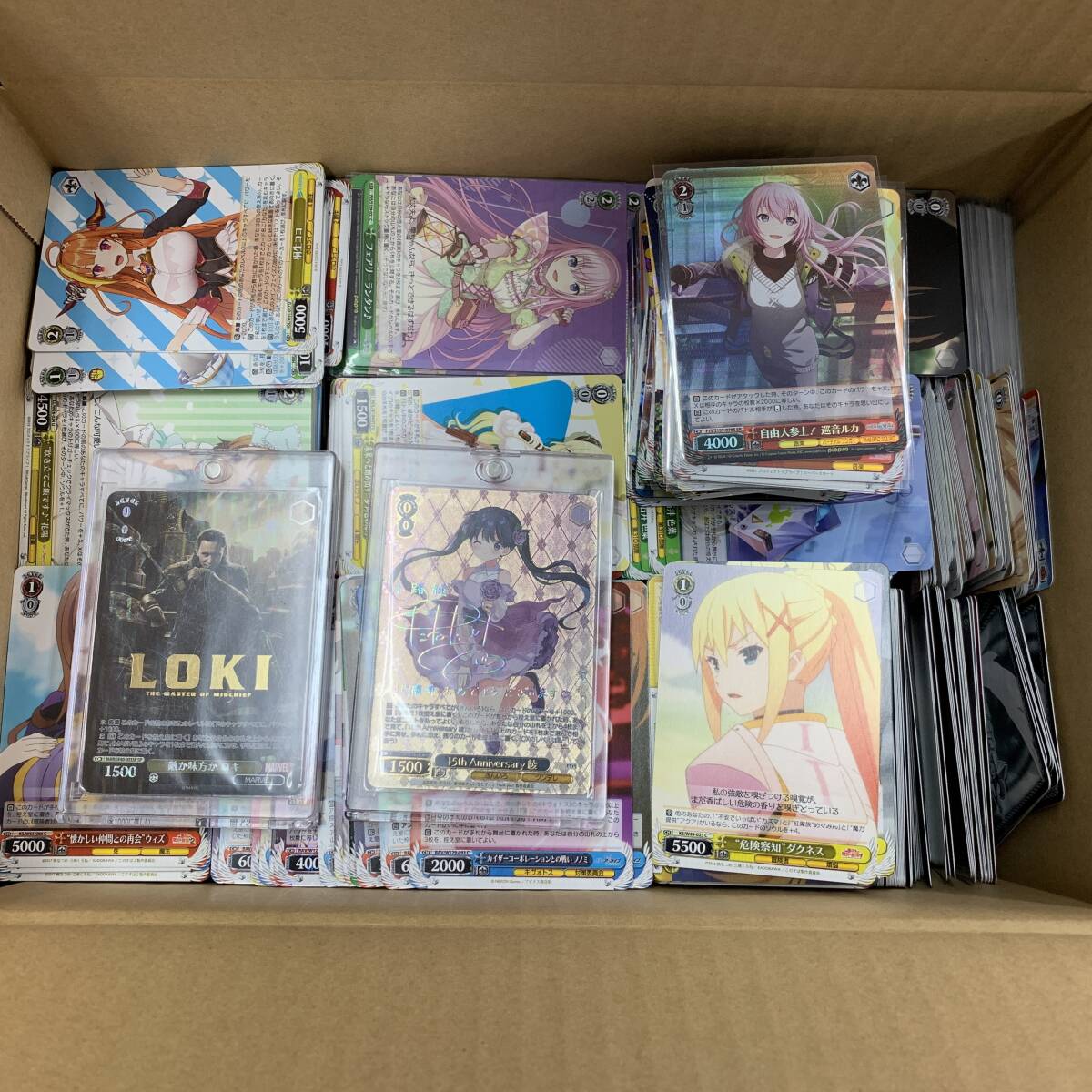 ヴァイスシュヴァルツ ヴァイス まとめ売り 大量 sr.rr100枚以上