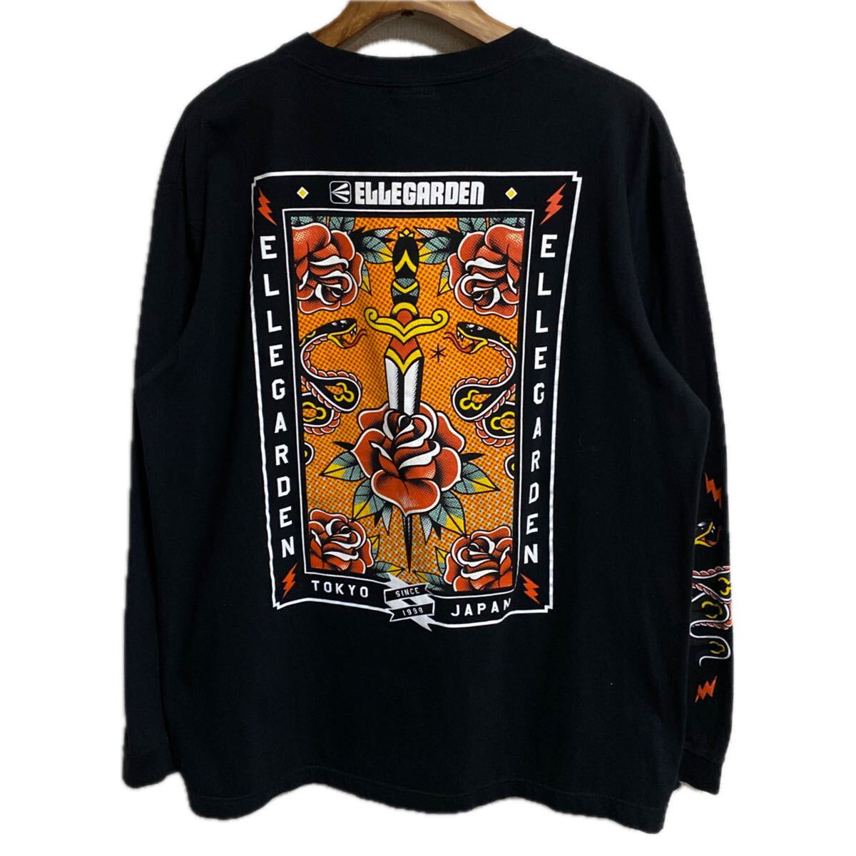 エルレガーデン ロンT サイズ XXL ブラック 会場限定 ELLEGARDEN