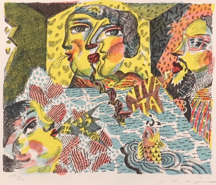 2026年最新】Yahoo!オークション -絹谷幸二リトグラフの中古品・新品