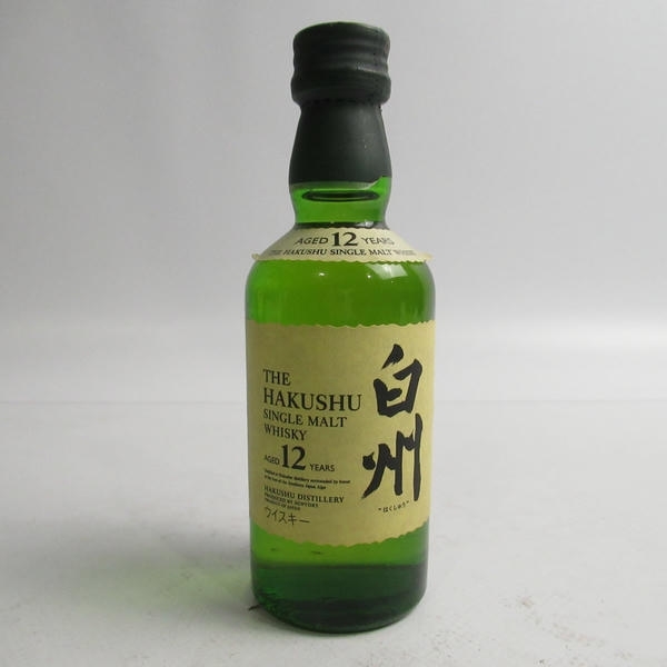 Yahoo!オークション -「白州12年ミニチュアボトル」の落札相場・落札価格