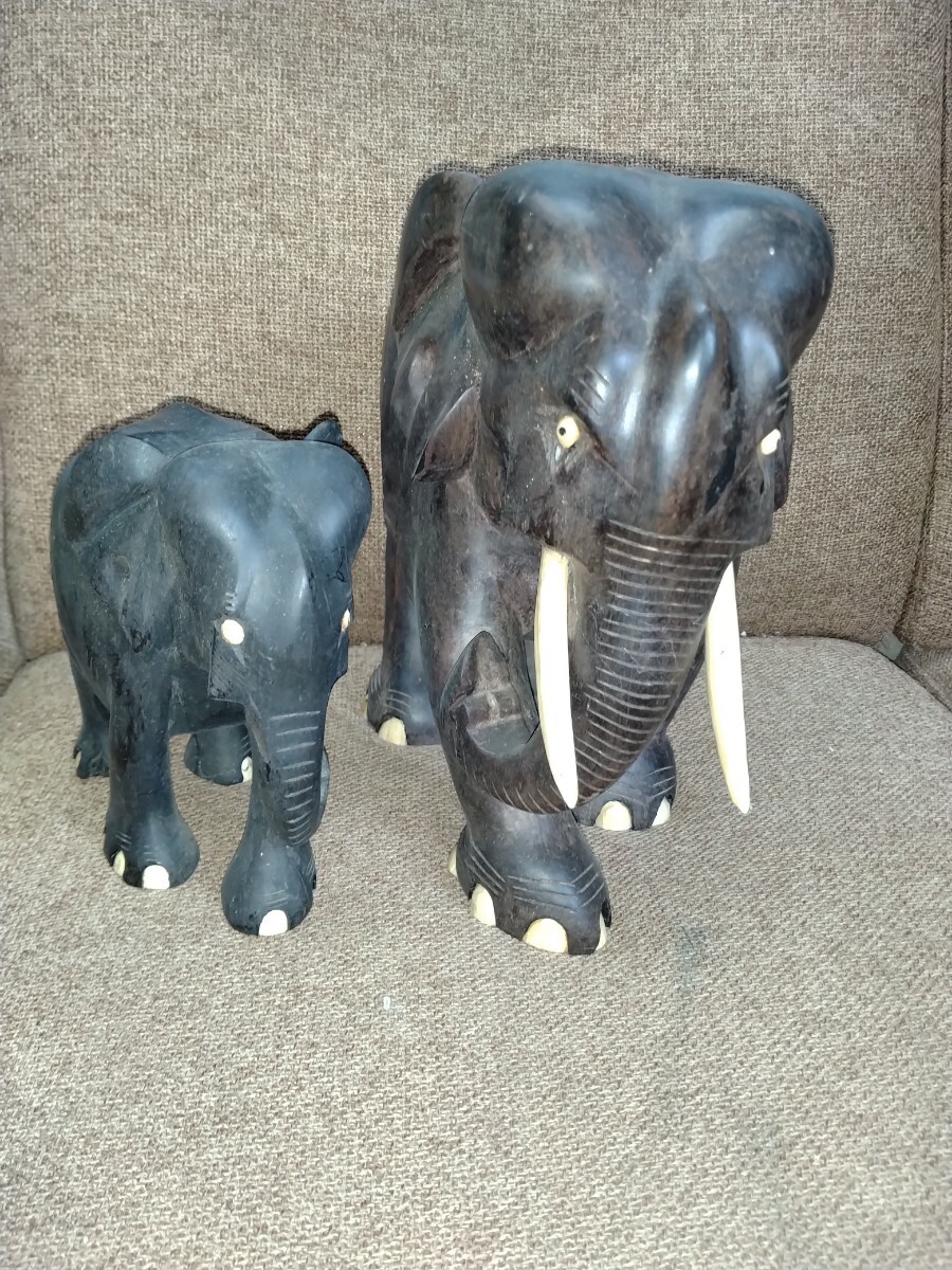 Yahoo!オークション -「象牙 置物 象」の落札相場・落札価格