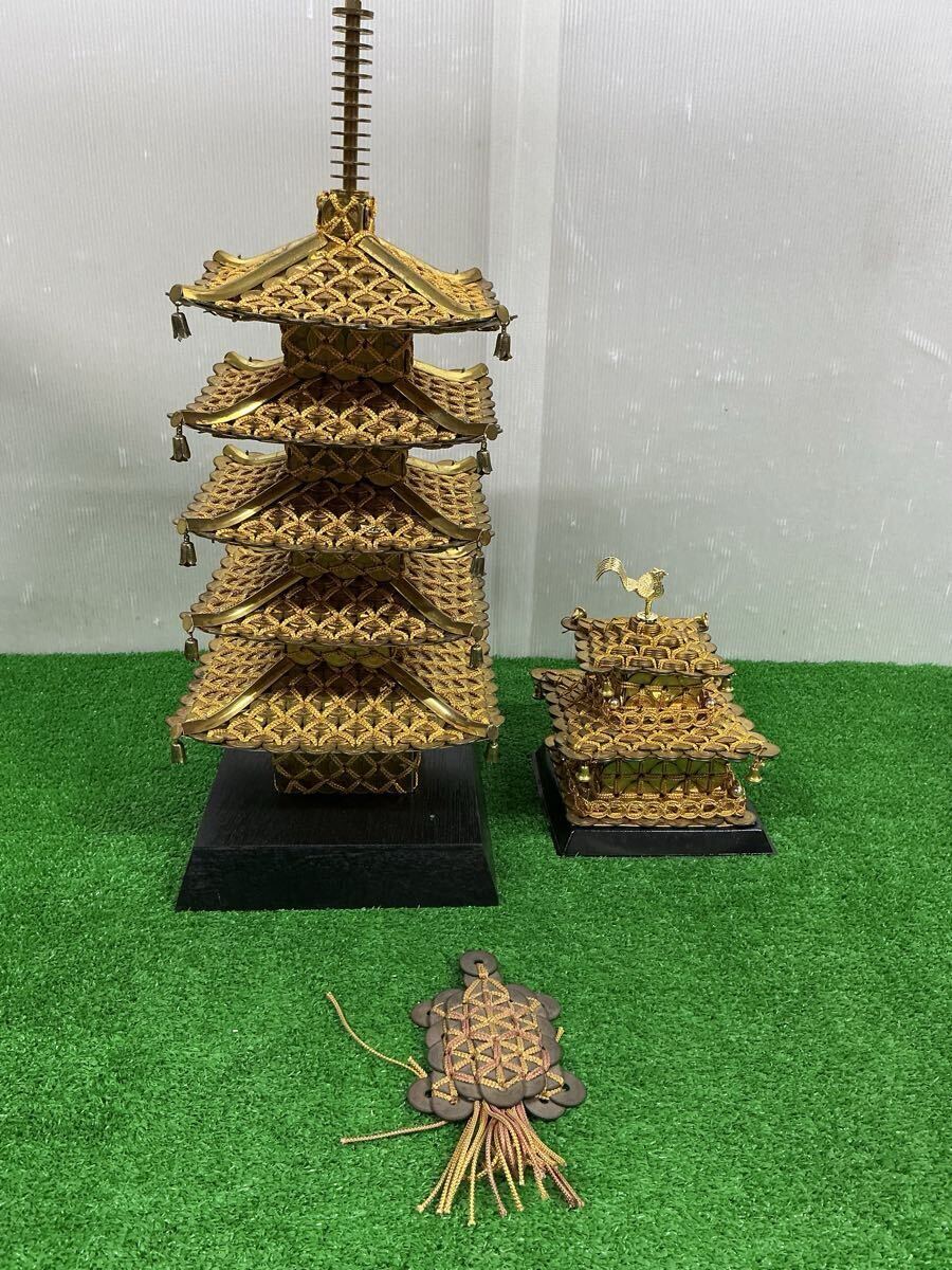 Yahoo!オークション -「五重の塔」(鉄製) (金属工芸)の落札相場・落札価格