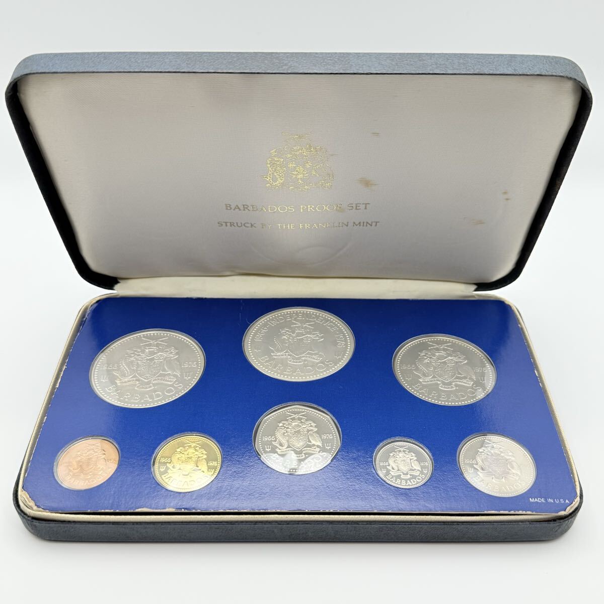 銀貨含む】クック諸島 プルーフ8種セット フランクリンミント 1976年