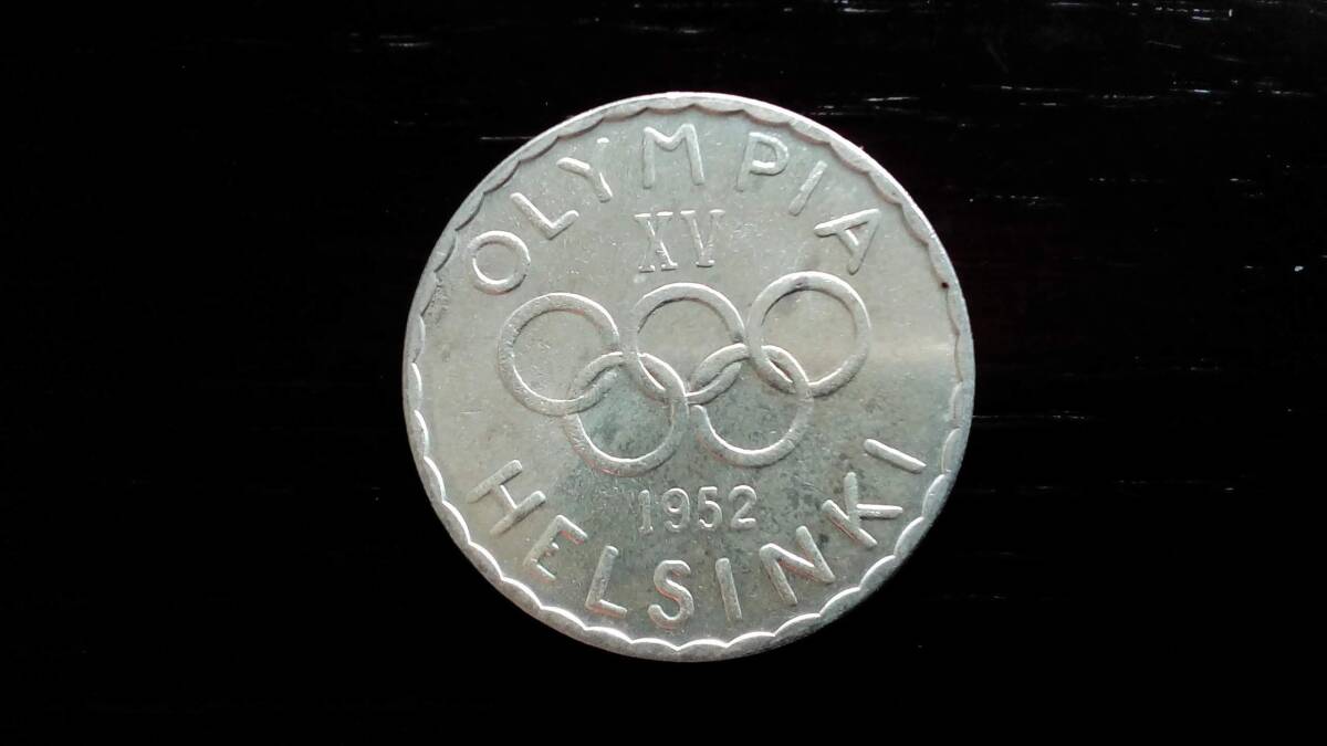 Yahoo!オークション -「ヘルシンキオリンピック」(硬貨) (貨幣)の落札
