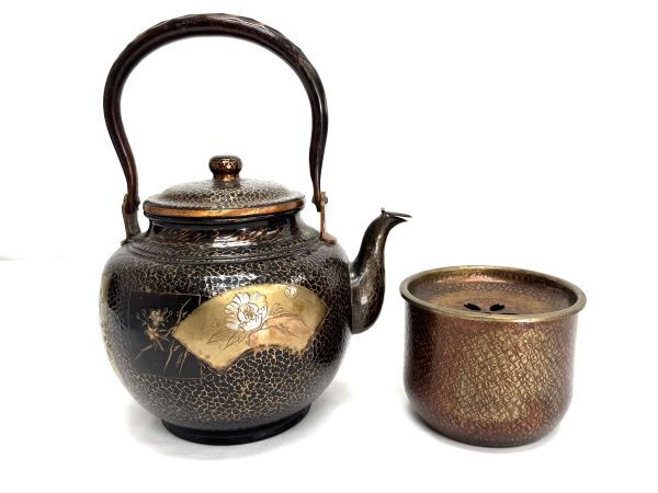 Yahoo!オークション -「玉川堂 やかん」(銅製) (金属工芸)の落札相場