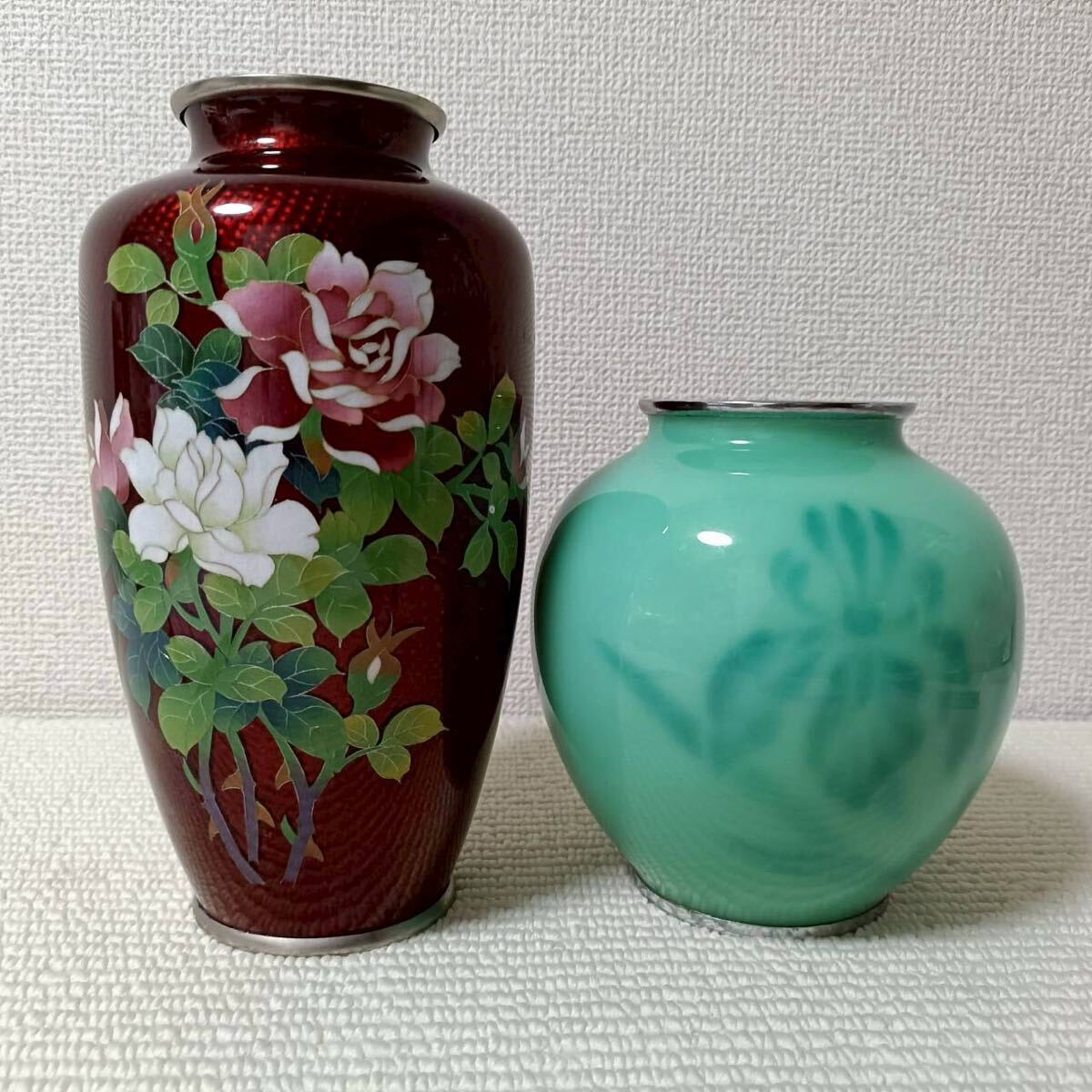 Yahoo!オークション -「中国 七宝 花瓶」の落札相場・落札価格