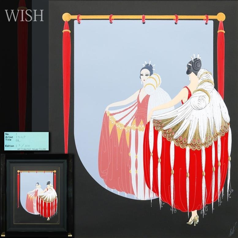 Yahoo!オークション -「エルテ」(シルクスクリーン) (版画)の落札相場