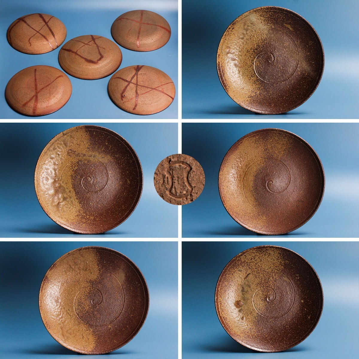 Yahoo!オークション -「金重陶陽」(皿) (備前)の落札相場・落札価格