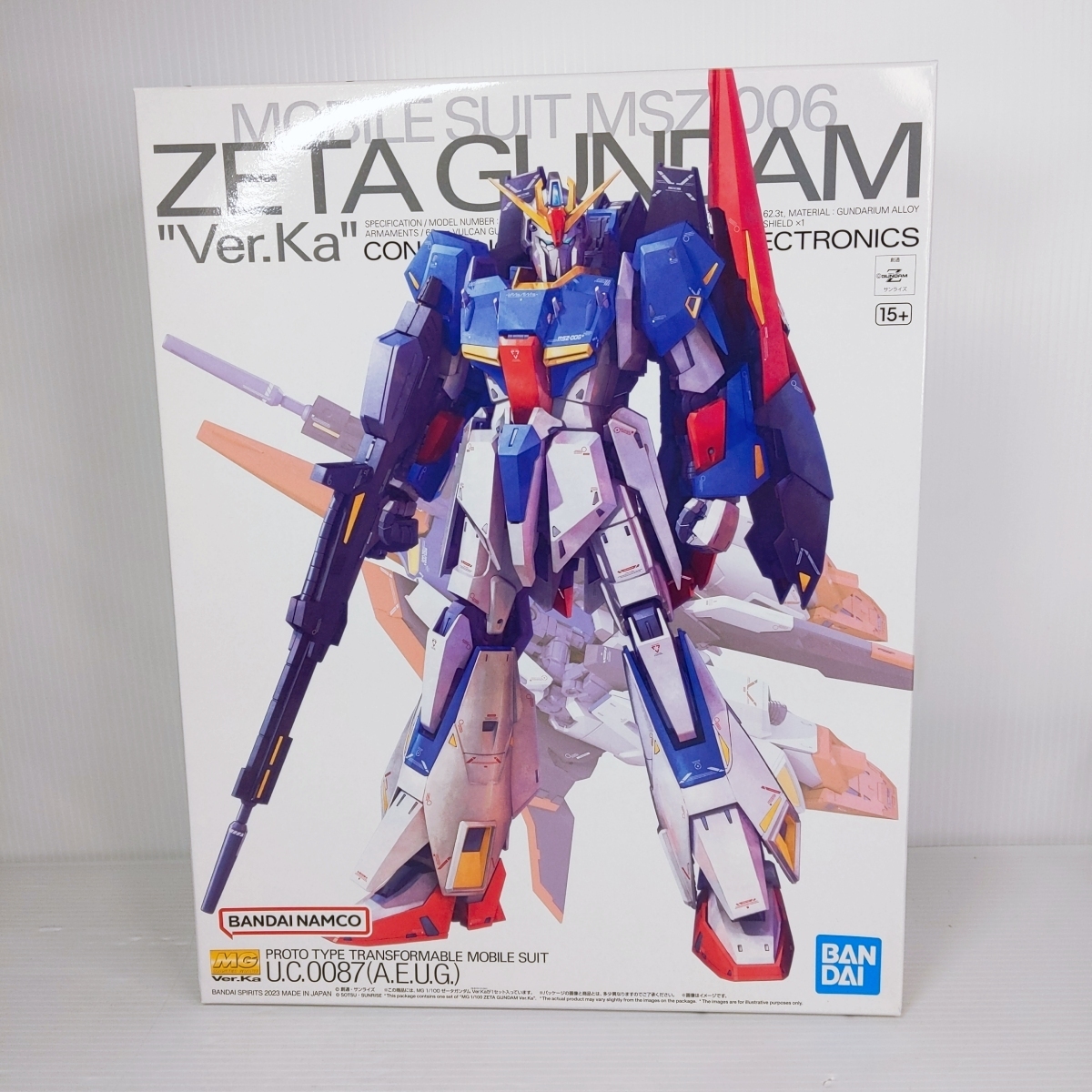 2026年最新】Yahoo!オークション -mg 1／100 ゼータガンダム ver.kaの