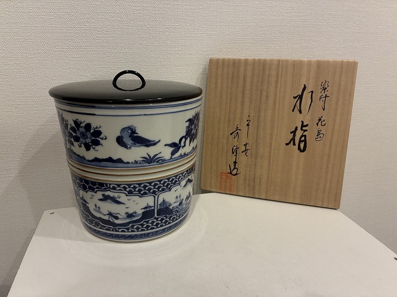 2026年最新】Yahoo!オークション -染付 水指の中古品・新品・未使用品一覧