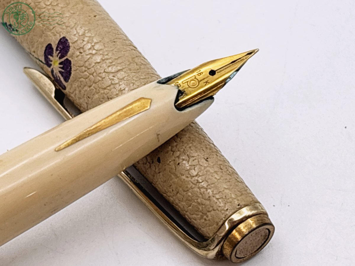 Yahoo!オークション -「プラチナ万年筆 花柄」の落札相場・落札価格