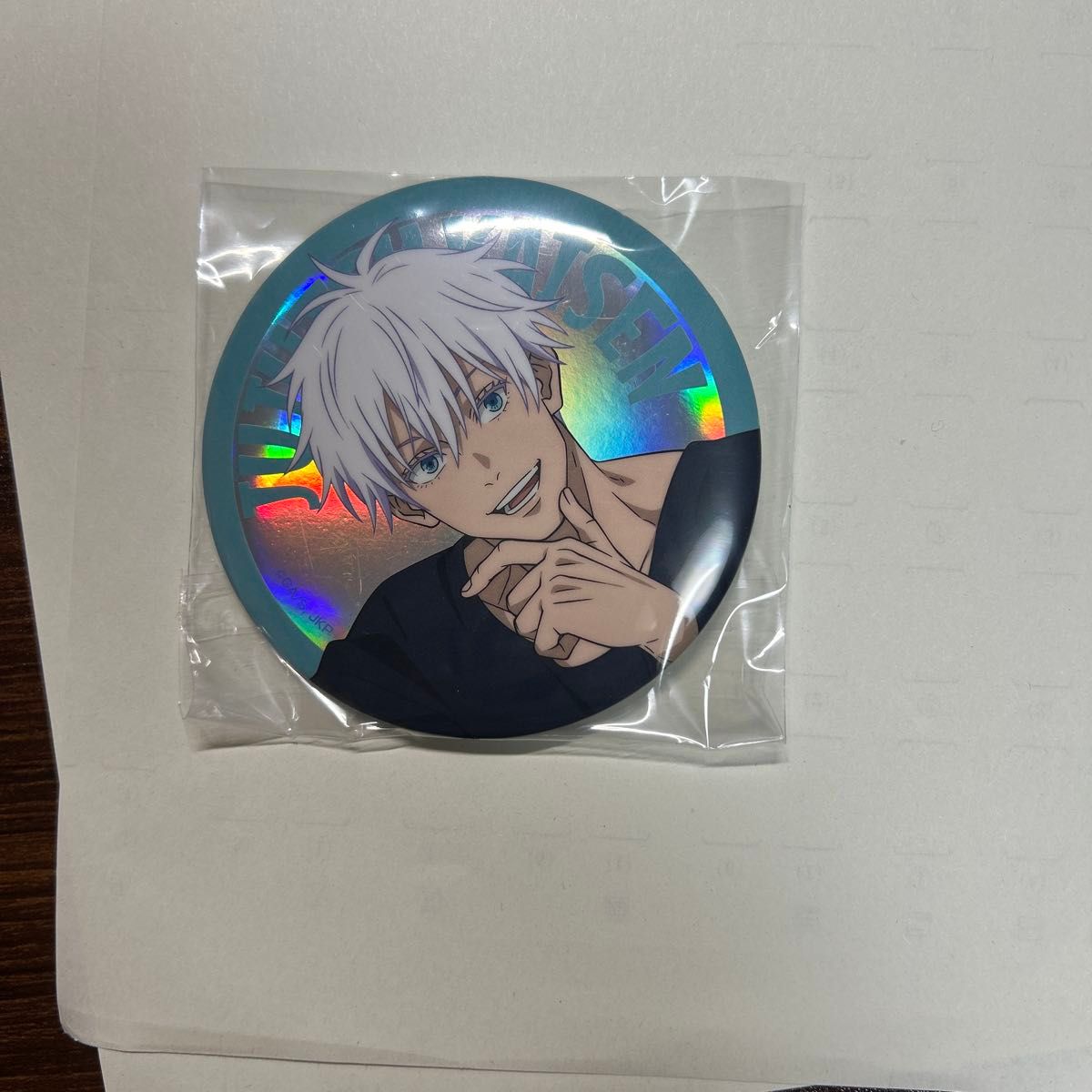 呪術廻戦 マルキューブ グリッター缶バッジ ハロウィンVer 五条悟