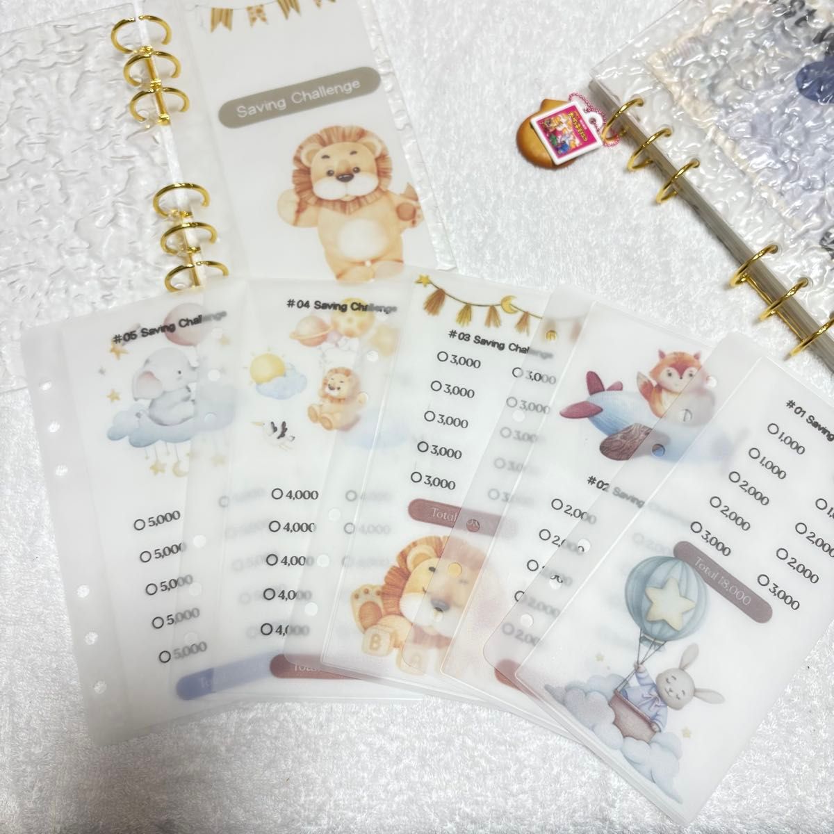 ましかくバインダー 貯金リフィル ブラックコケット ダークコア 韓国