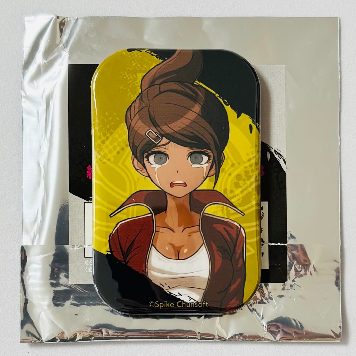 ダンガンロンパ 缶バッジ 朝日奈葵 キャラクター スパイク・チュン