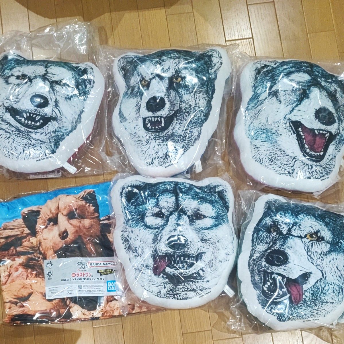 一番くじ MAN WITH A MISSION 15th ANNIVERSARY K賞 MWAM ぽこっとちゃ