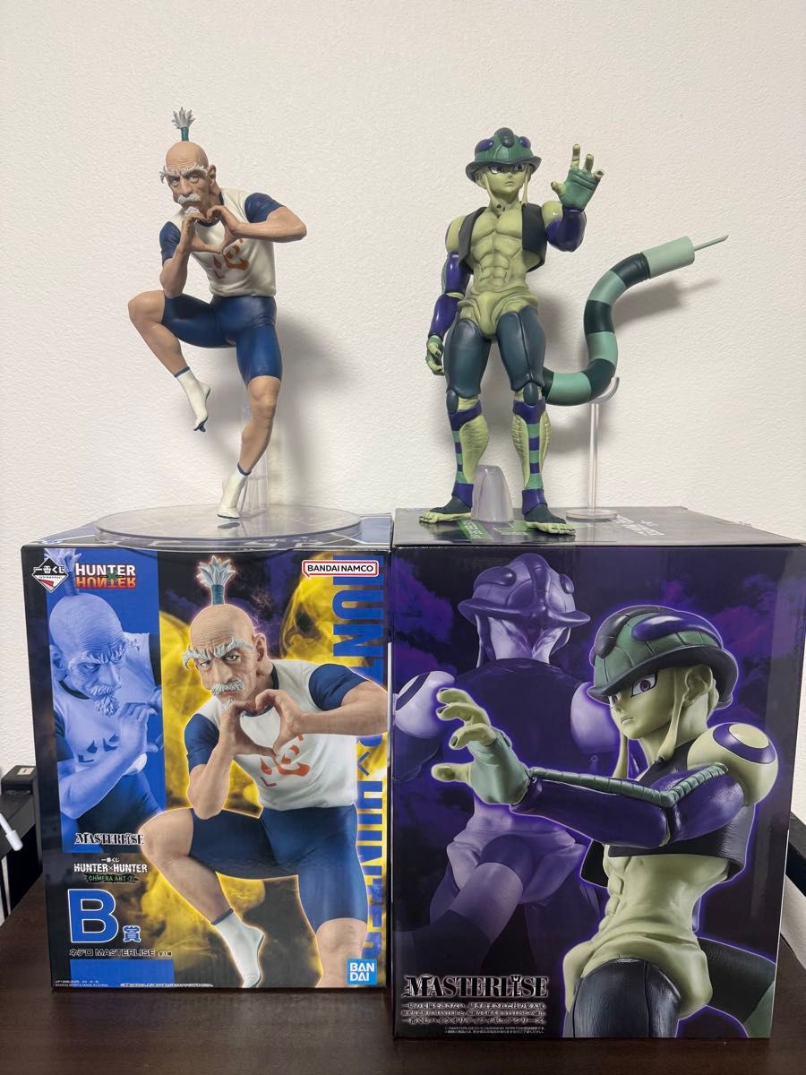 HUNTER×HUNTER一番くじ ネフェルピトー カイト フィギュア2点セット 箱