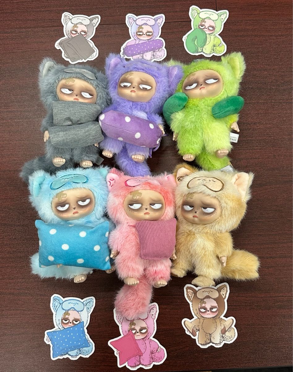 タイムセール 【入手困難】 グランピピ 本物 ぬいぐるみ 6体セット