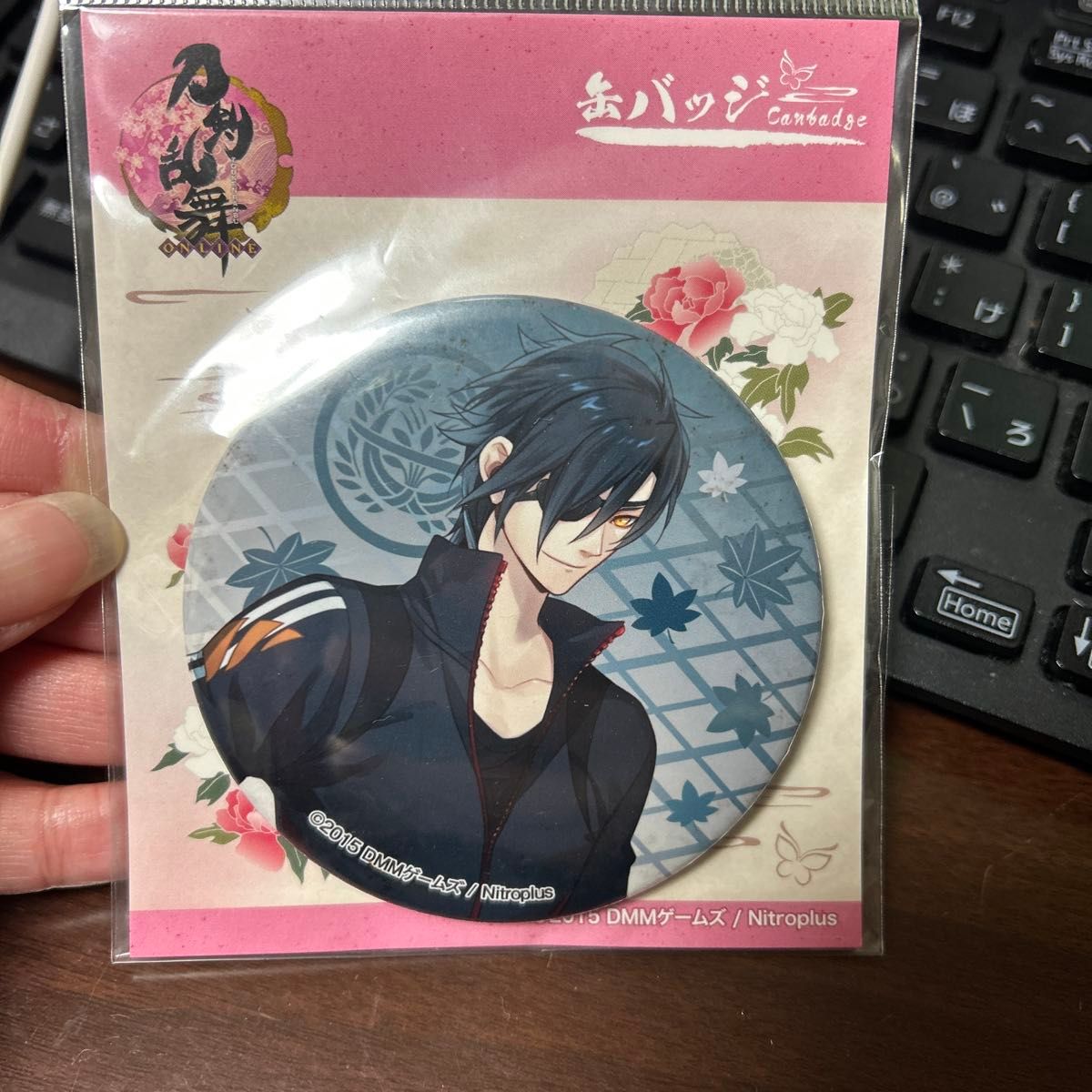 刀剣乱舞 五周年記念祝画 スクエア缶バッジコレクション 第四弾 燭台切