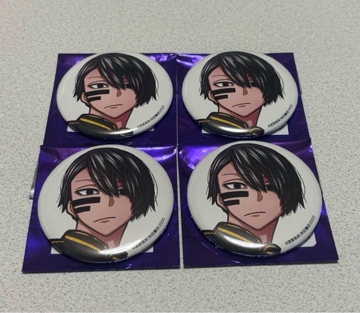 桃源暗鬼 コミケ c107 缶バッジ 秋田書店 印南＆ 猫咲 3点セット