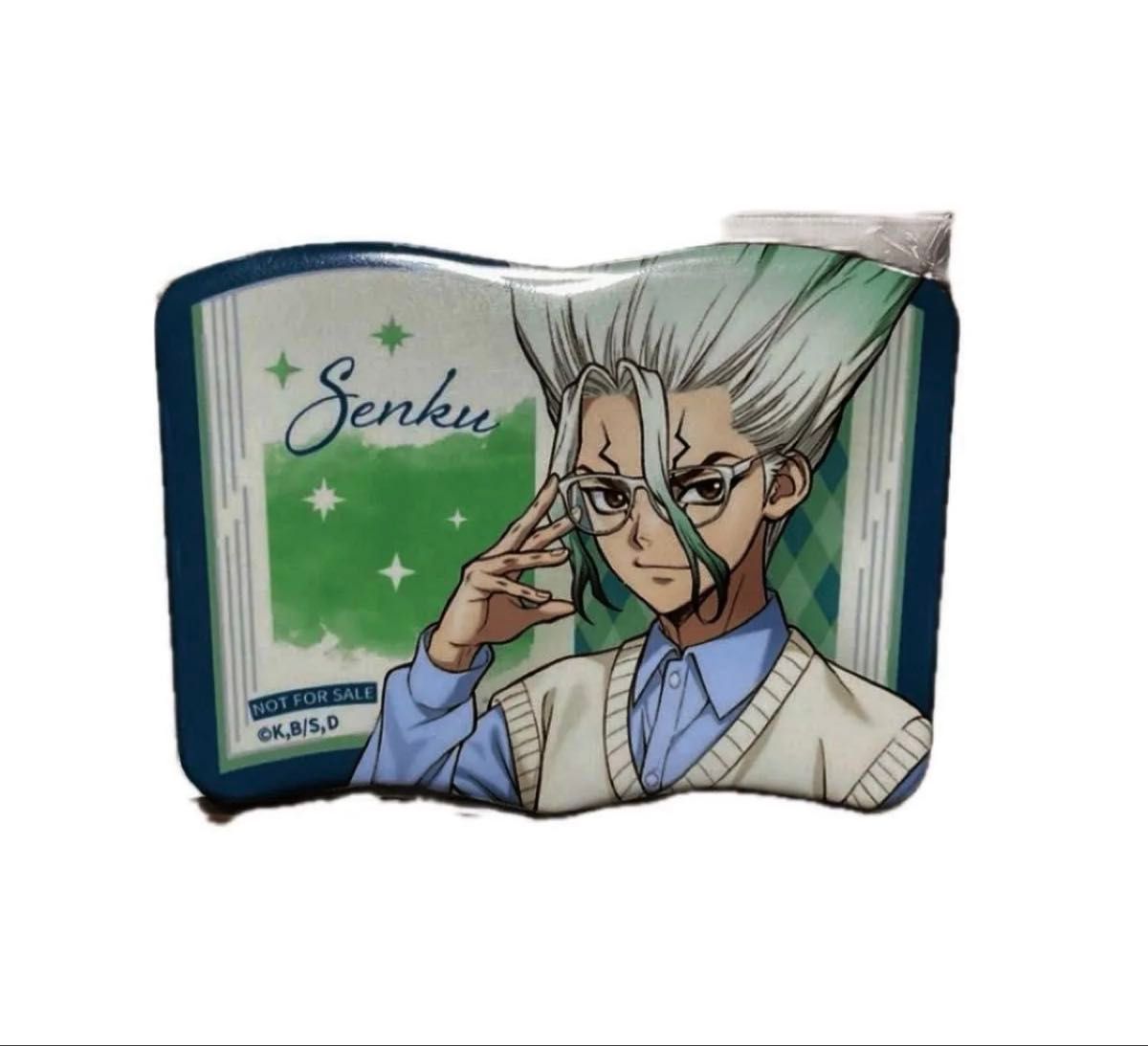 Dr STONE THEキャラ ブラックスーツ 缶バッジ 石神千空 Dr STONE 千空