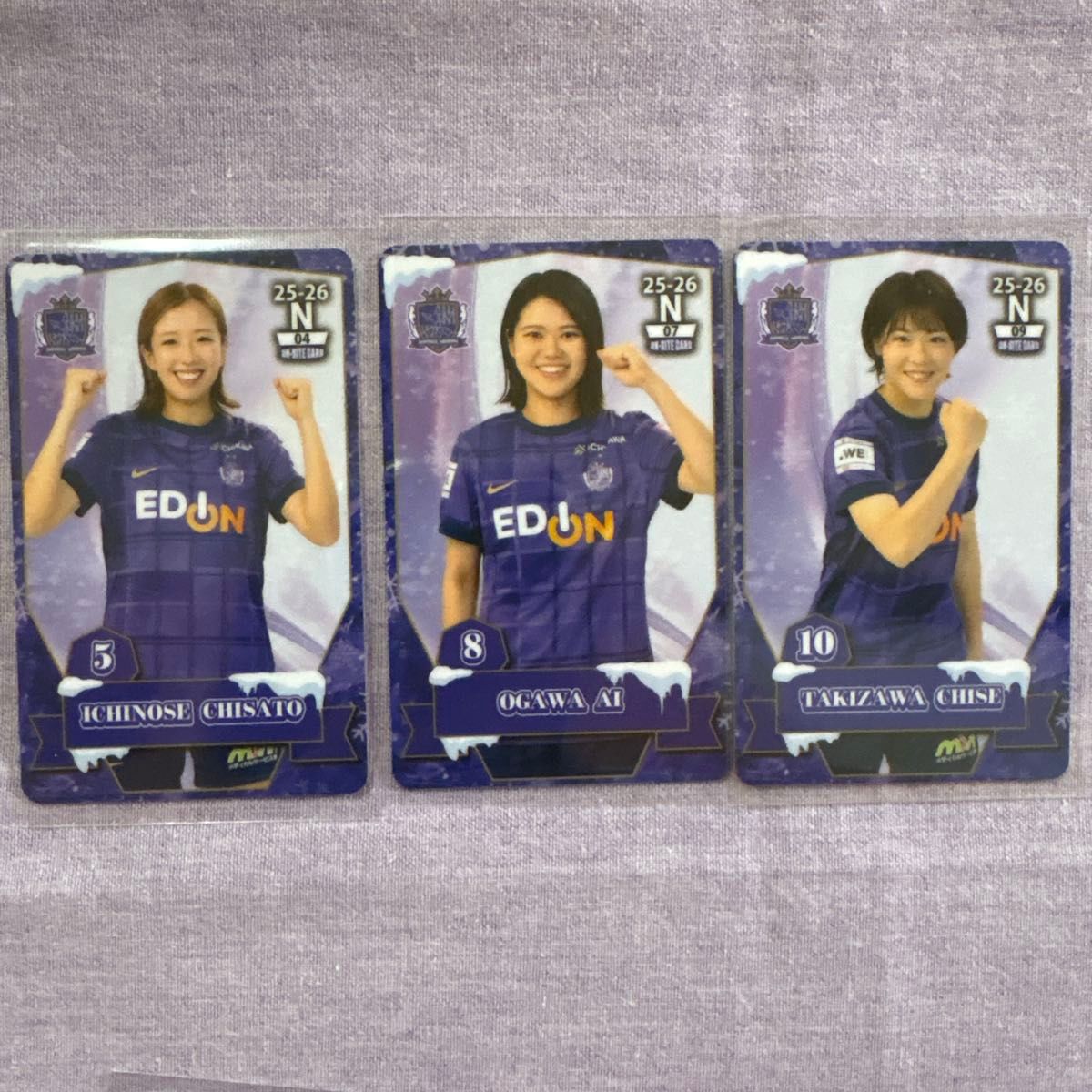 塩田満彩 SR オンサイトカード サンフレッチェ広島レジーナ 塩田満彩