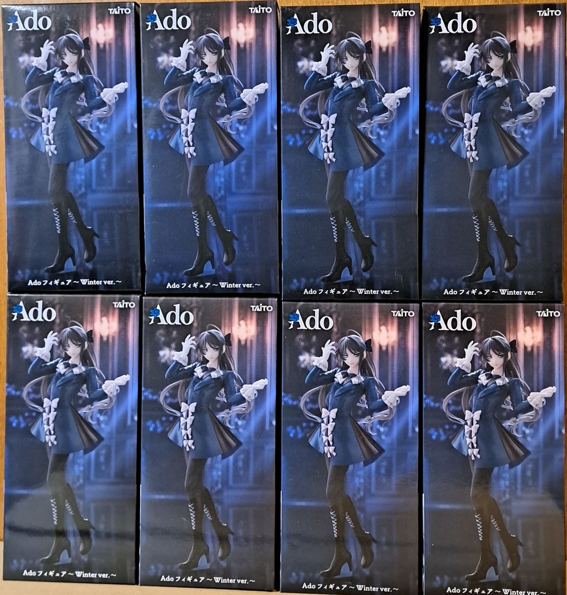 Ado フィギュア Winter ver 8個セット タイトー ラウンドワン限定