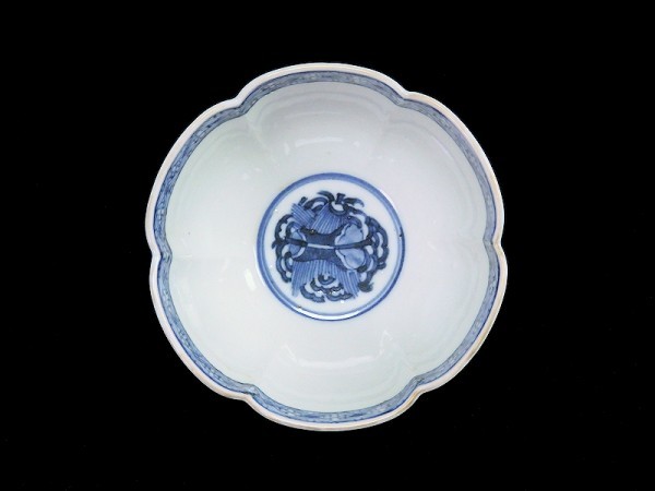 ☆華心☆ CPd-D933mS 大聖寺伊万里 色絵 鶴に龍の図 向付 猪口 2客